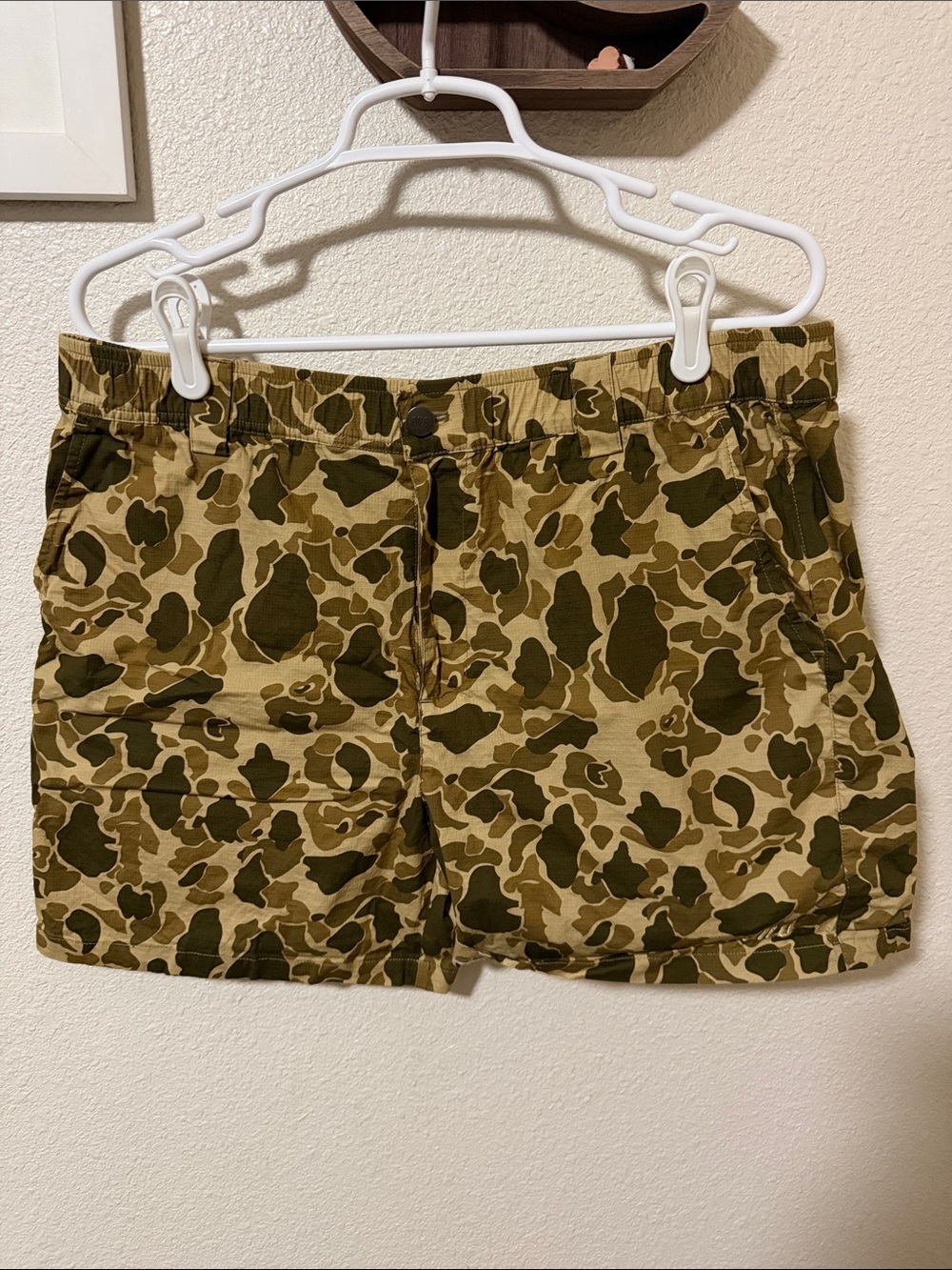 Qilo Brand Camo Shorts Stretch XL